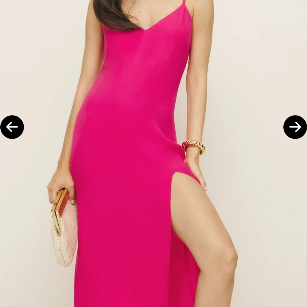 Reformation Crimini Pink Midi Dress
New with Tags